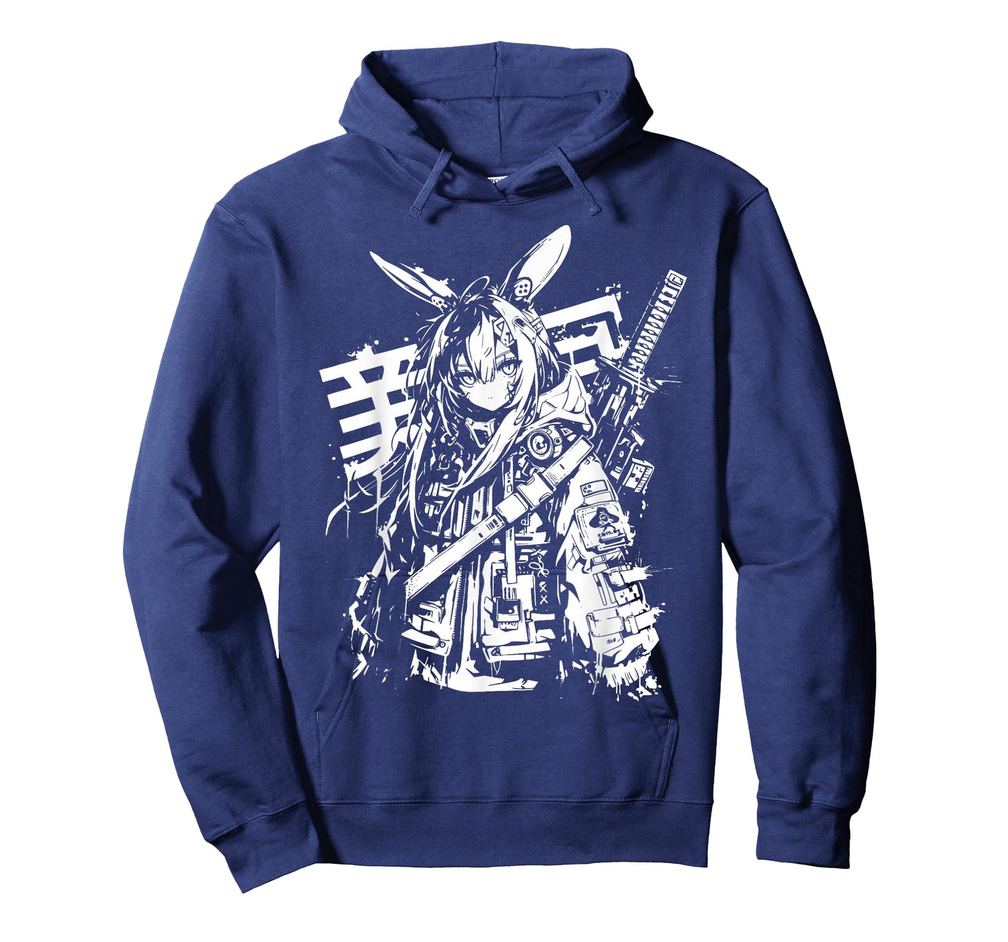 Anime Manga Cyberpunk Aesthetic Techwear Harajuku Bunny T-Shirt