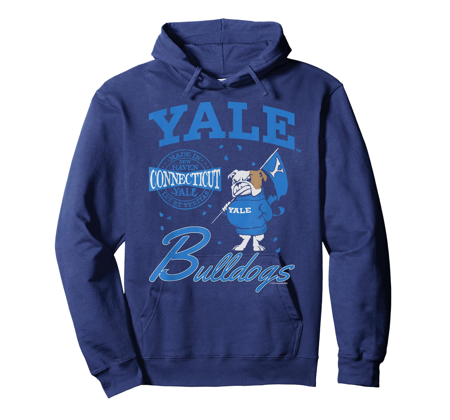 Yale University Made in New Haven Connecticut Handsome Dan T-Shirt