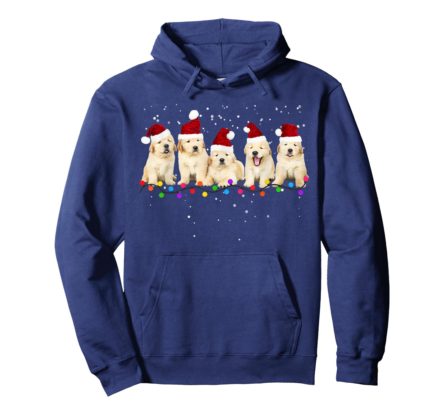 Funny Golden Retriever Christmas Sweater Shirt Puppy Dog T-Shirt