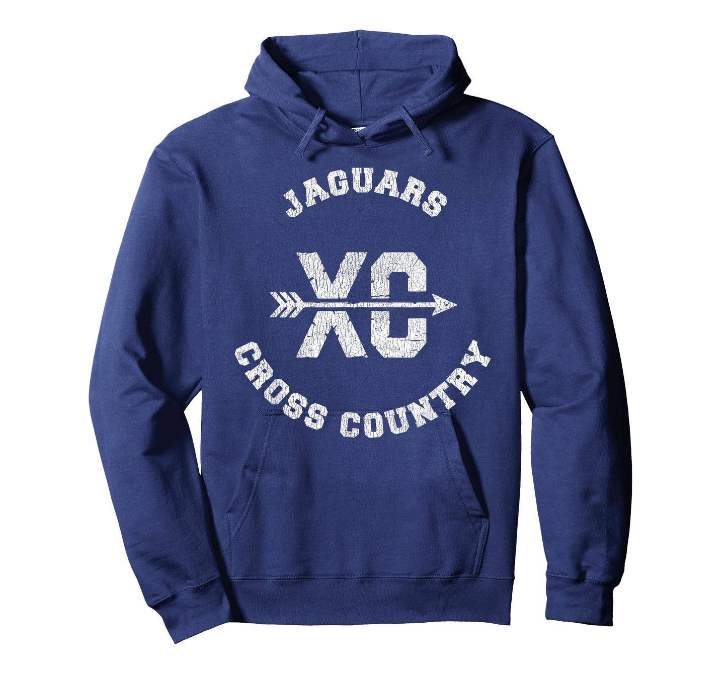 Jaguars Cross Country Retro Distressed XC Running T-Shirt