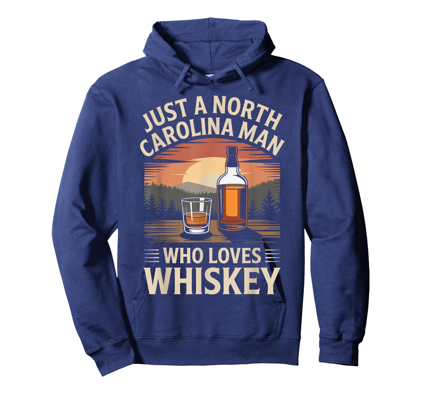 Just A Carolina Man Who Loves Whiskey T-Shirt