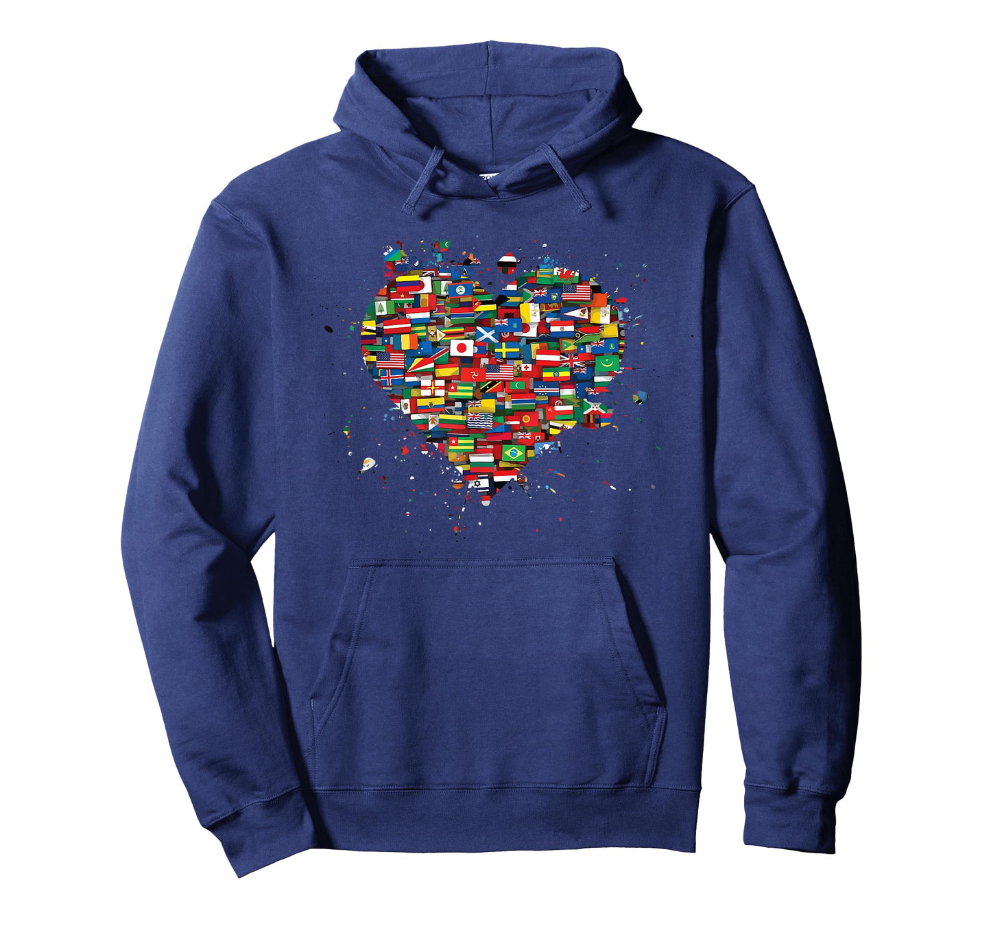 Flags Of The Countries Of The World International Heart T-Shirt