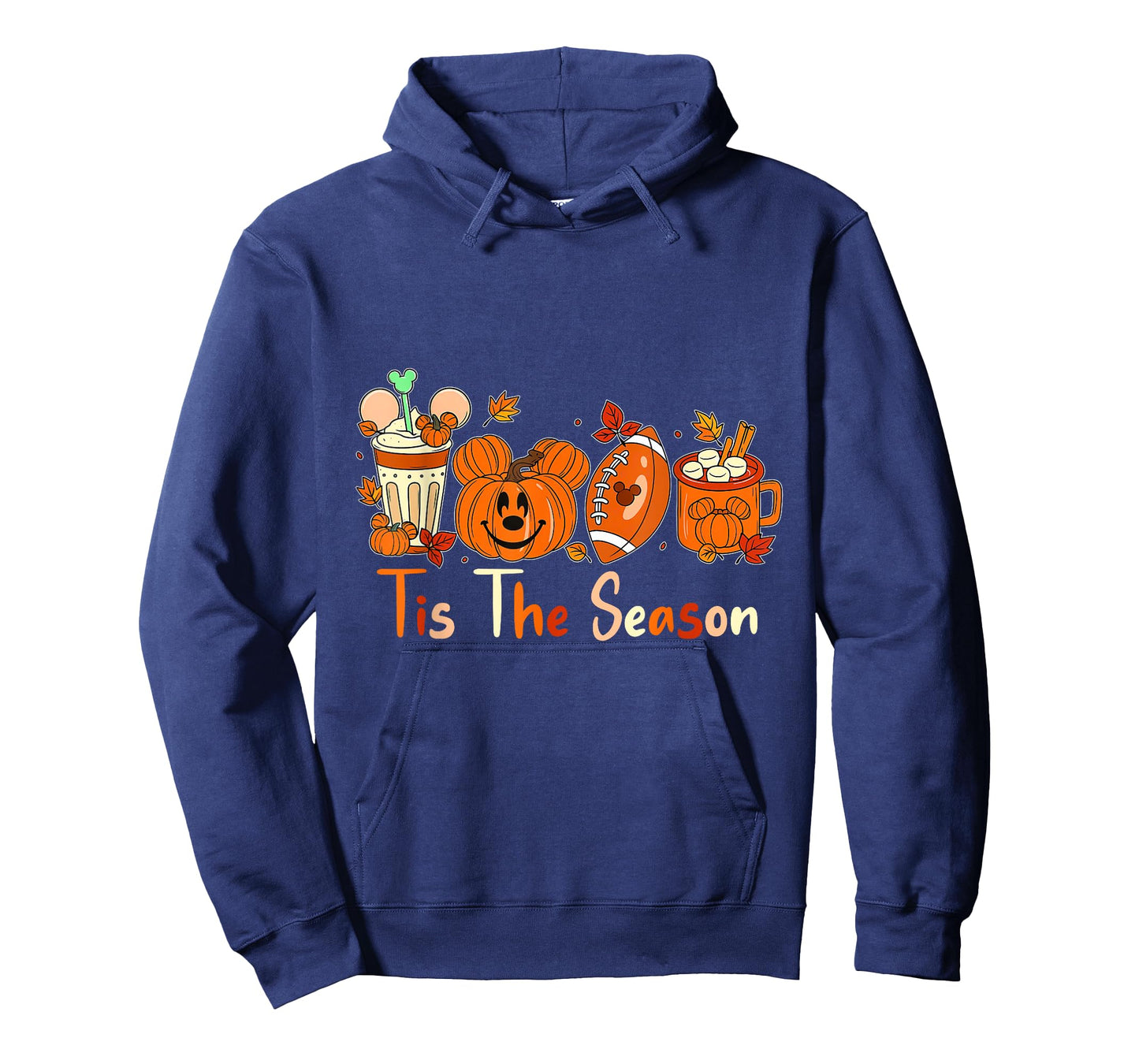 Tis The Season Fall Pumpkin Cute Autumn Halloween T-Shirt