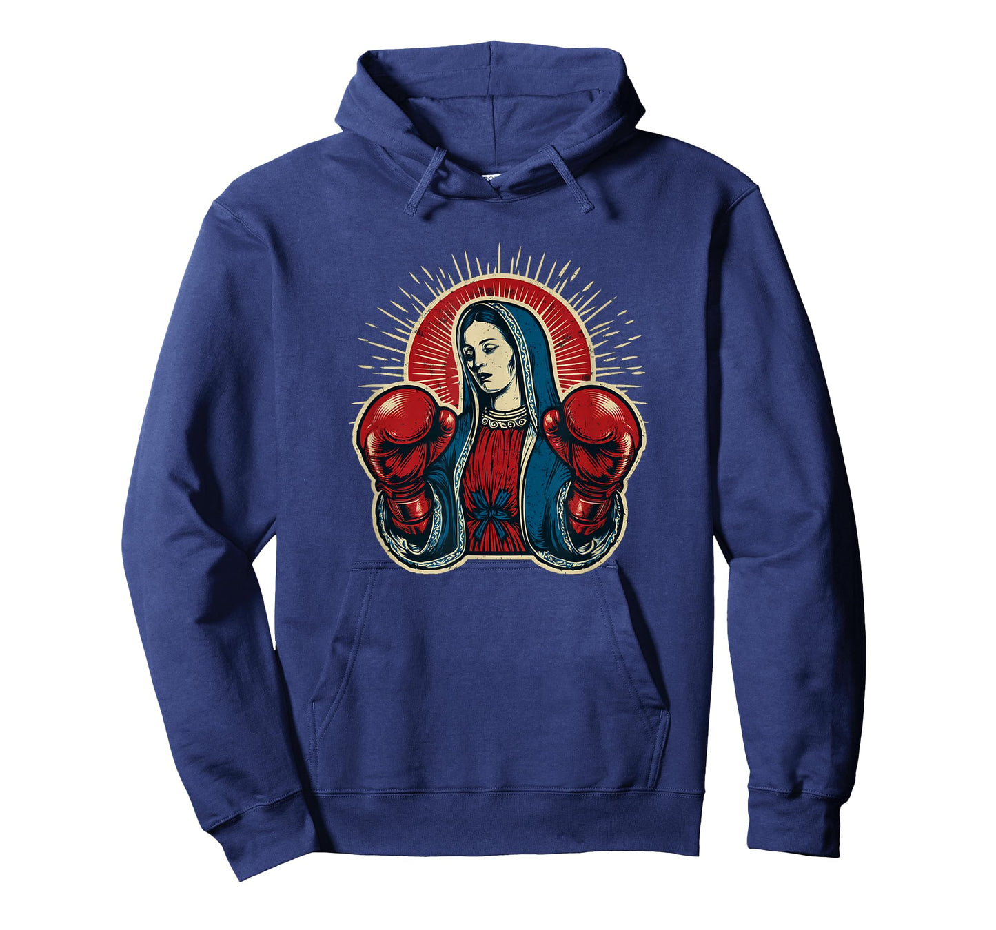Funny Hail Mary with Boxing Gloves Costume T-Shirt