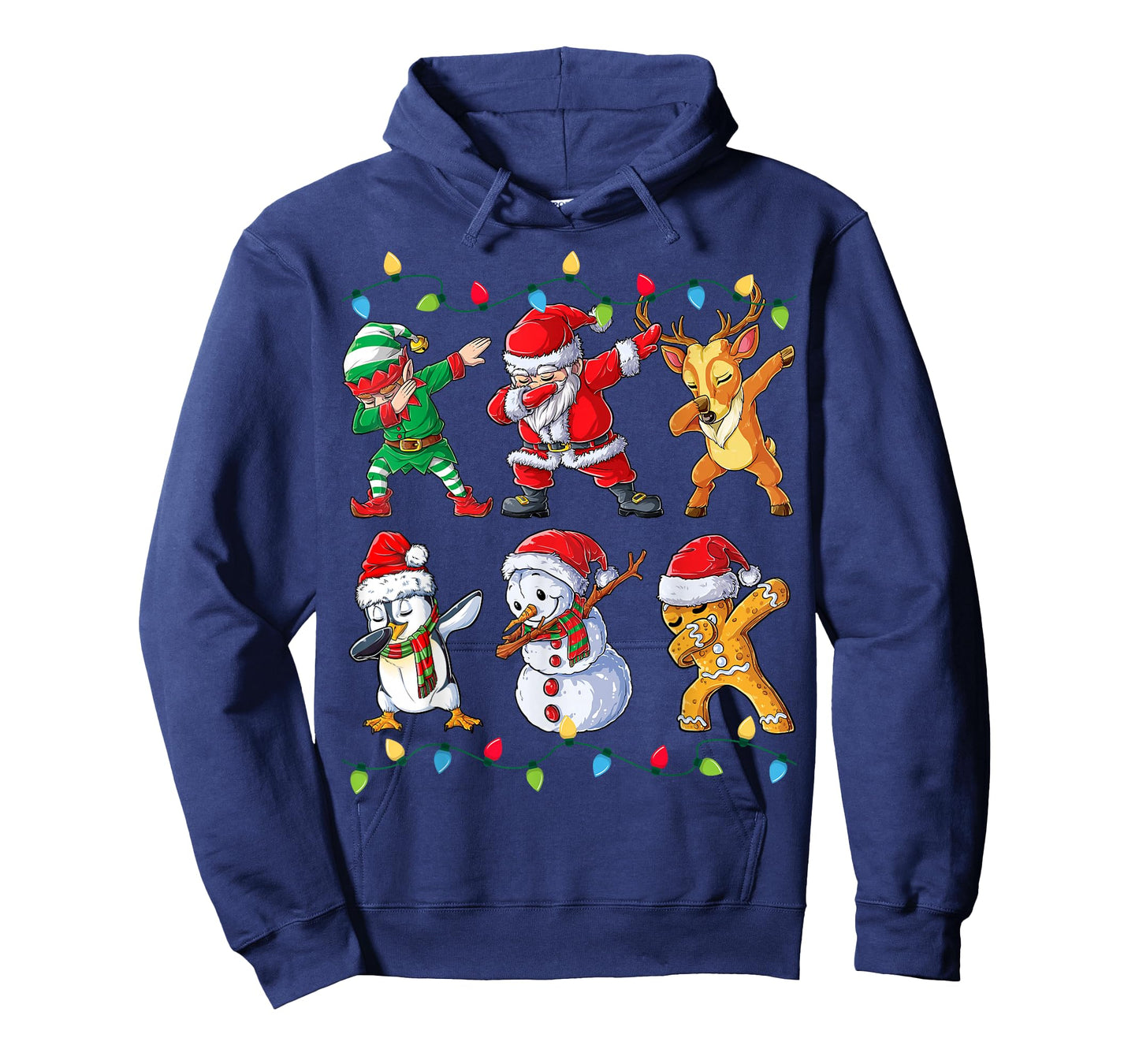 Dabbing Santa Elf Friends Christmas Boys Girls Men Xmas Dab T-Shirt