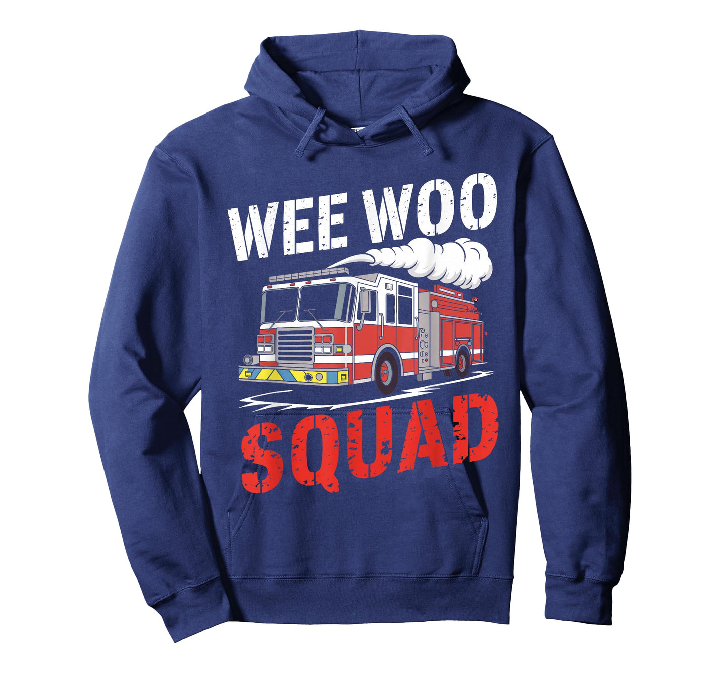 Wee Woo Squad Funny Firefighter Fire Truck Fireman Men Women T-Shirt