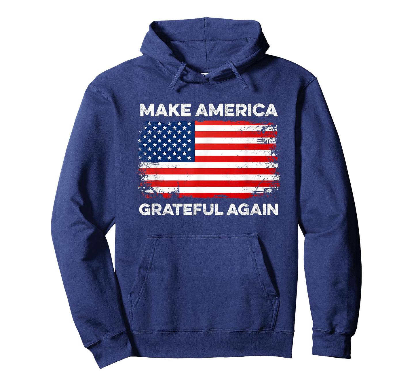 Make America Grateful Again Thanksgiving Funny Patriotic USA T-Shirt for Women Kids Men