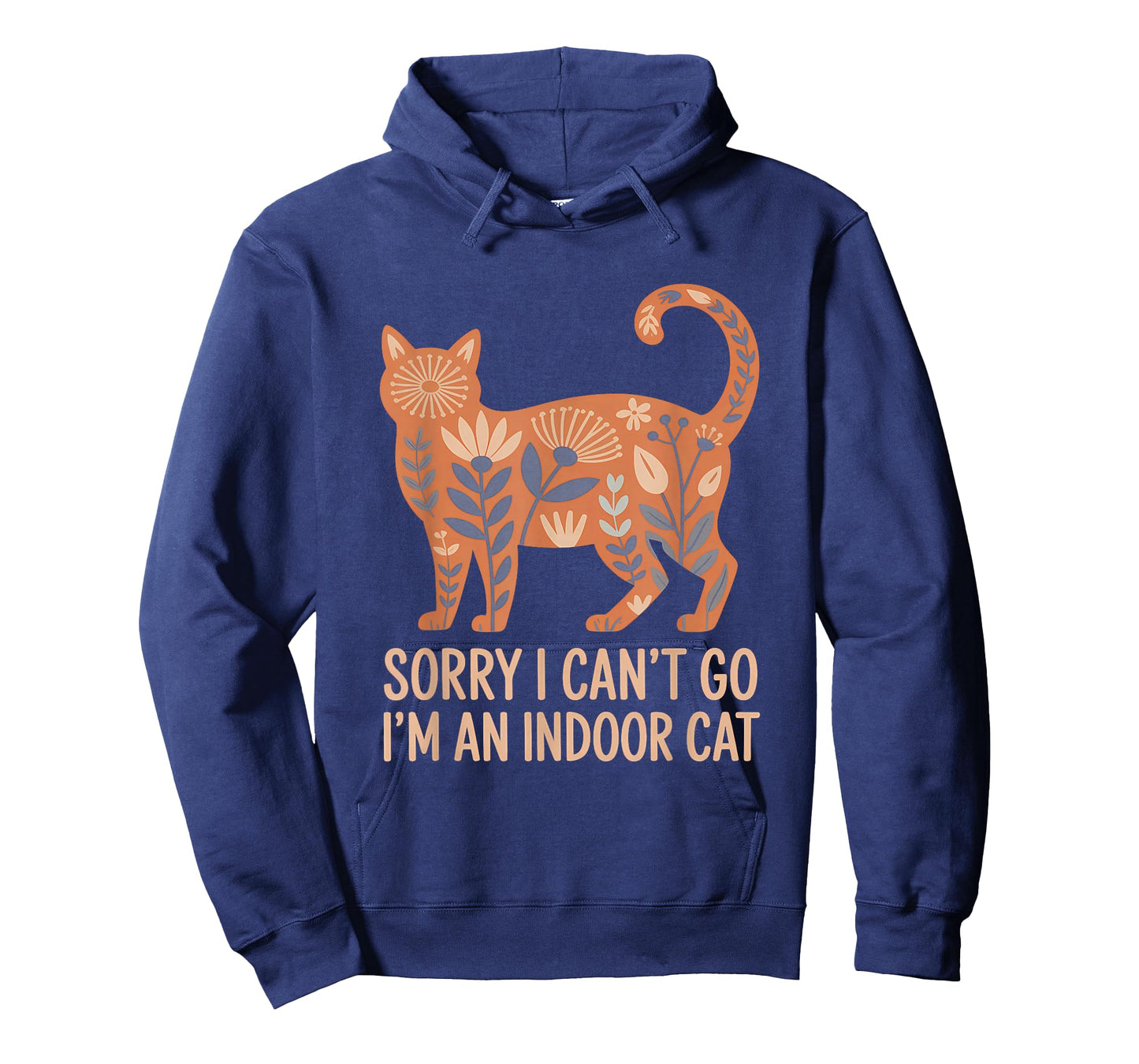 Sorry I Cant Go Im an Indoor Cat Introverts Homebodies T-Shirt