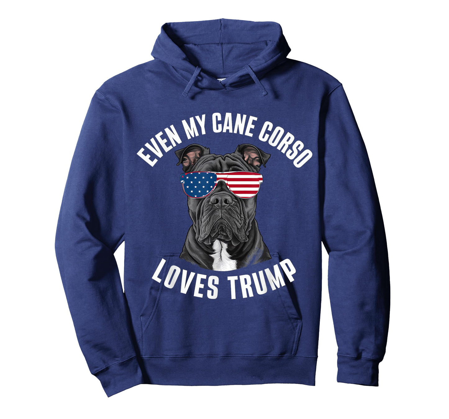 Funny Even My Cane Corso Loves Trump Political Dog T-Shirt