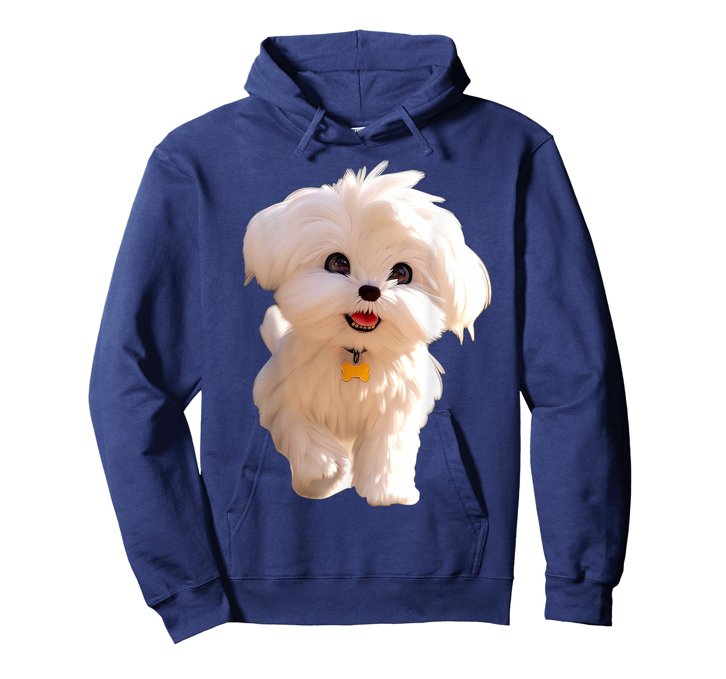 Maltese Dog Art Design I Love Cute Maltese Dogs T-Shirt