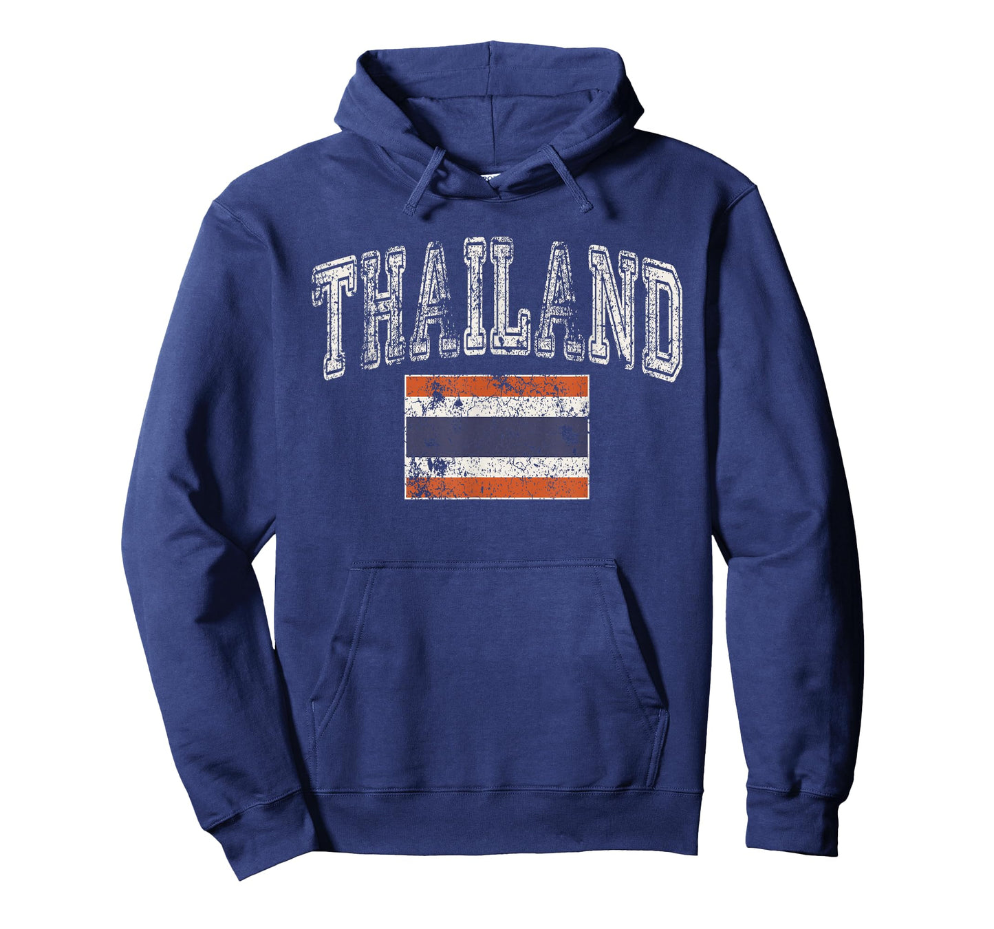 Vintage Retro Faded Thailand Flag Thai Pride T-Shirt