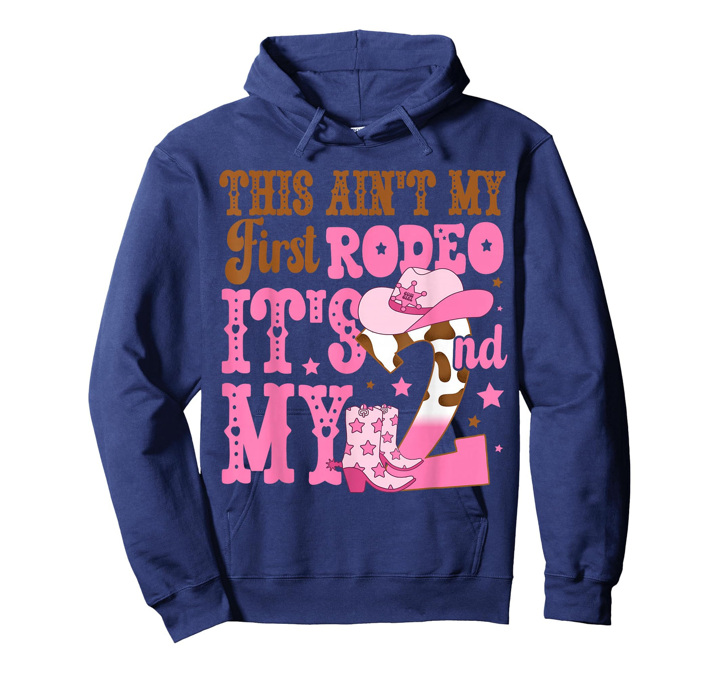 This Ain't My First Rodeo Its My 2nd Birthday Outfit Girl T-Shirt