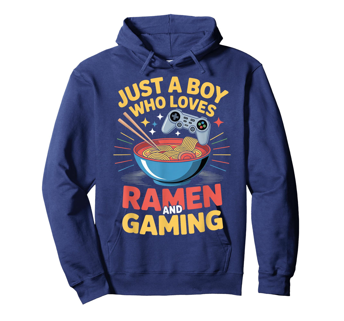 Just A Boy Who Loves Ramen and Gaming T-Shirt