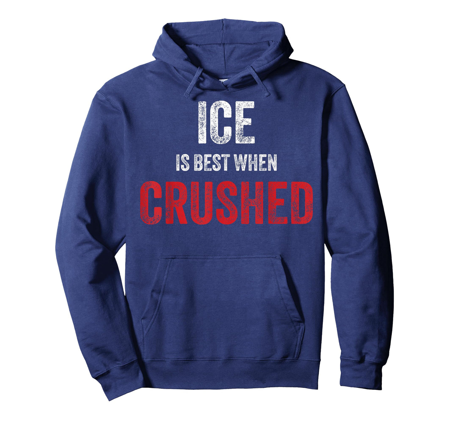 ICE Is Best When Crushed Political Freedom Anti-Fascism T-Shirt