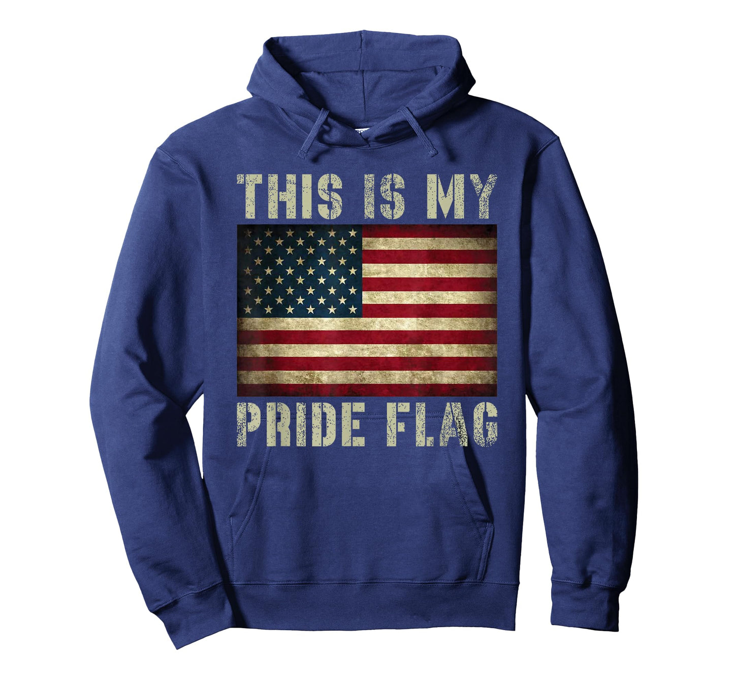 This Is My Pride Flag USA American 4th of July Patriotic T-Shirt