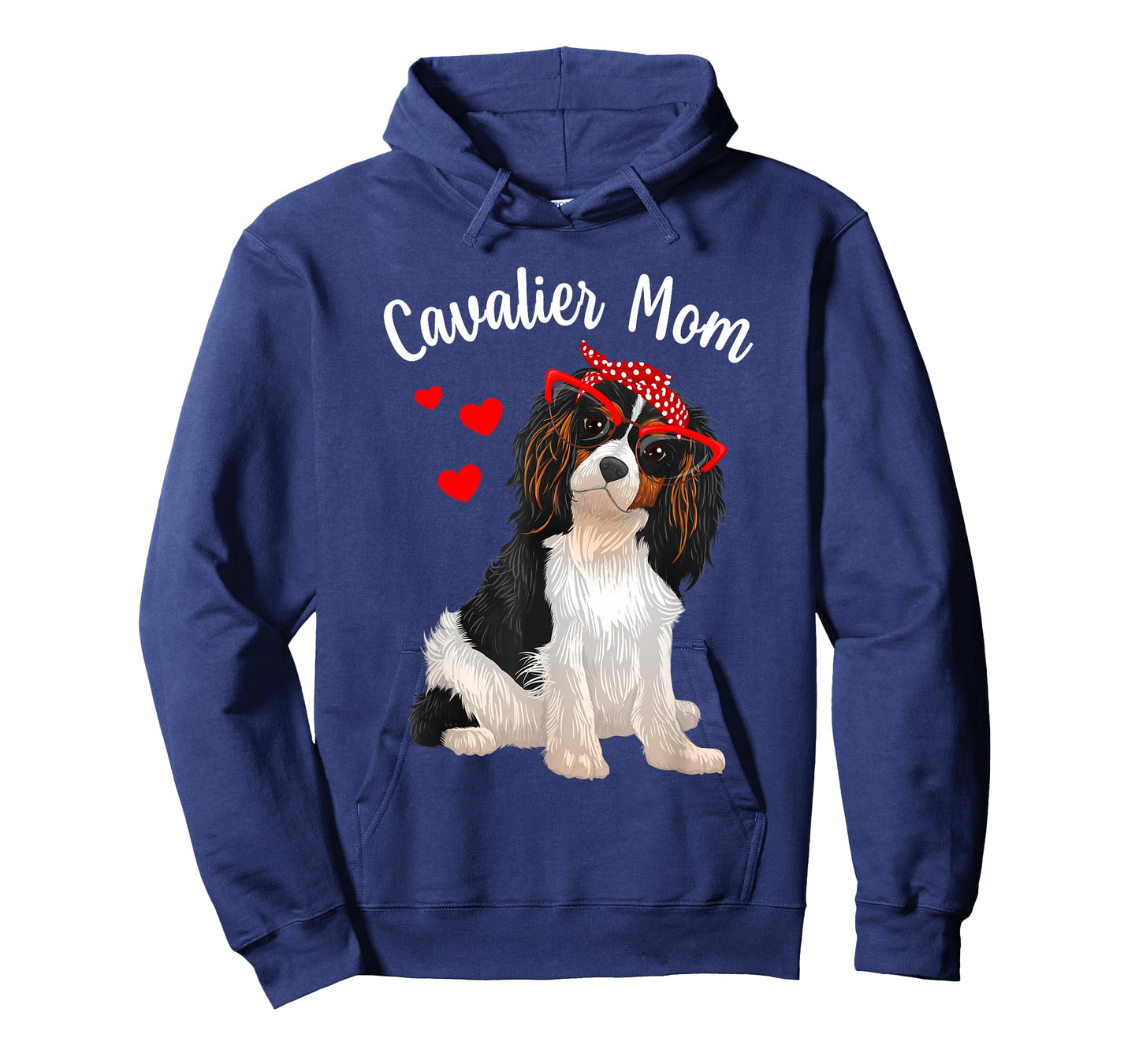 Cavalier King Charles Art for Women Mom Cavalier Spaniel T-Shirt