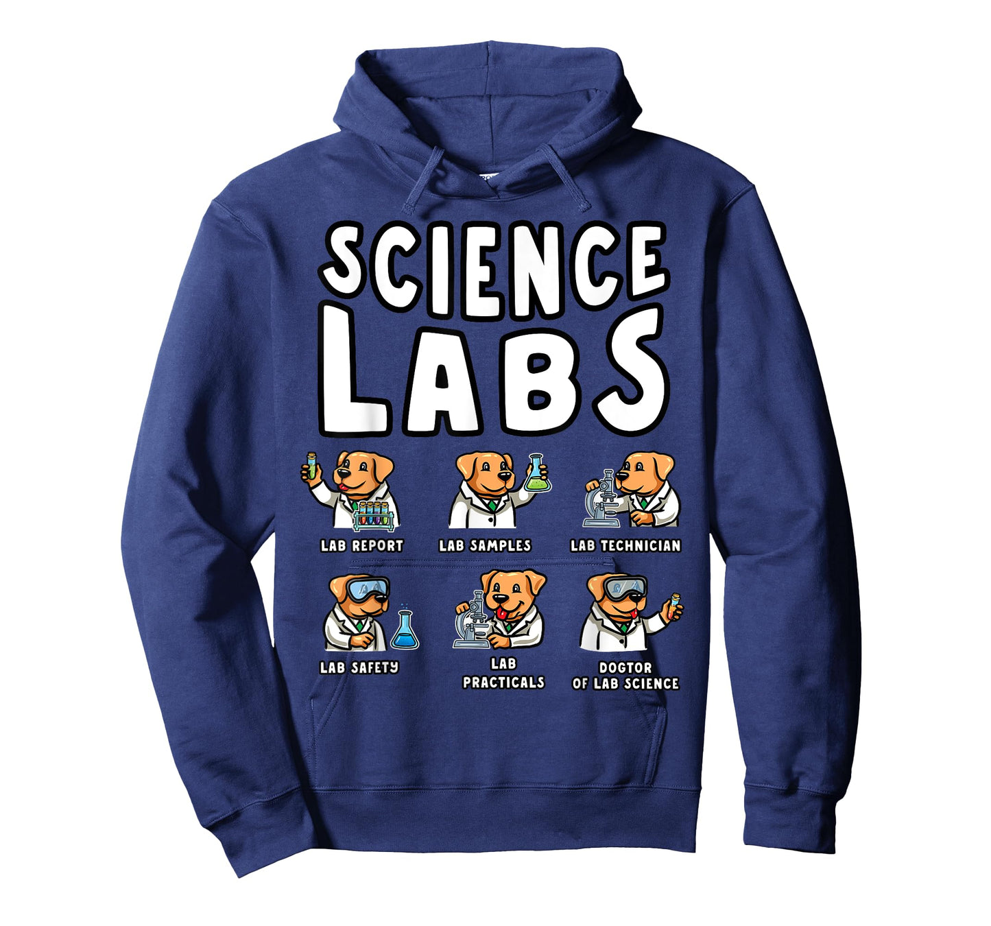 Labrador Retriever Science Labs Funny Dog Lover Teacher T-Shirt