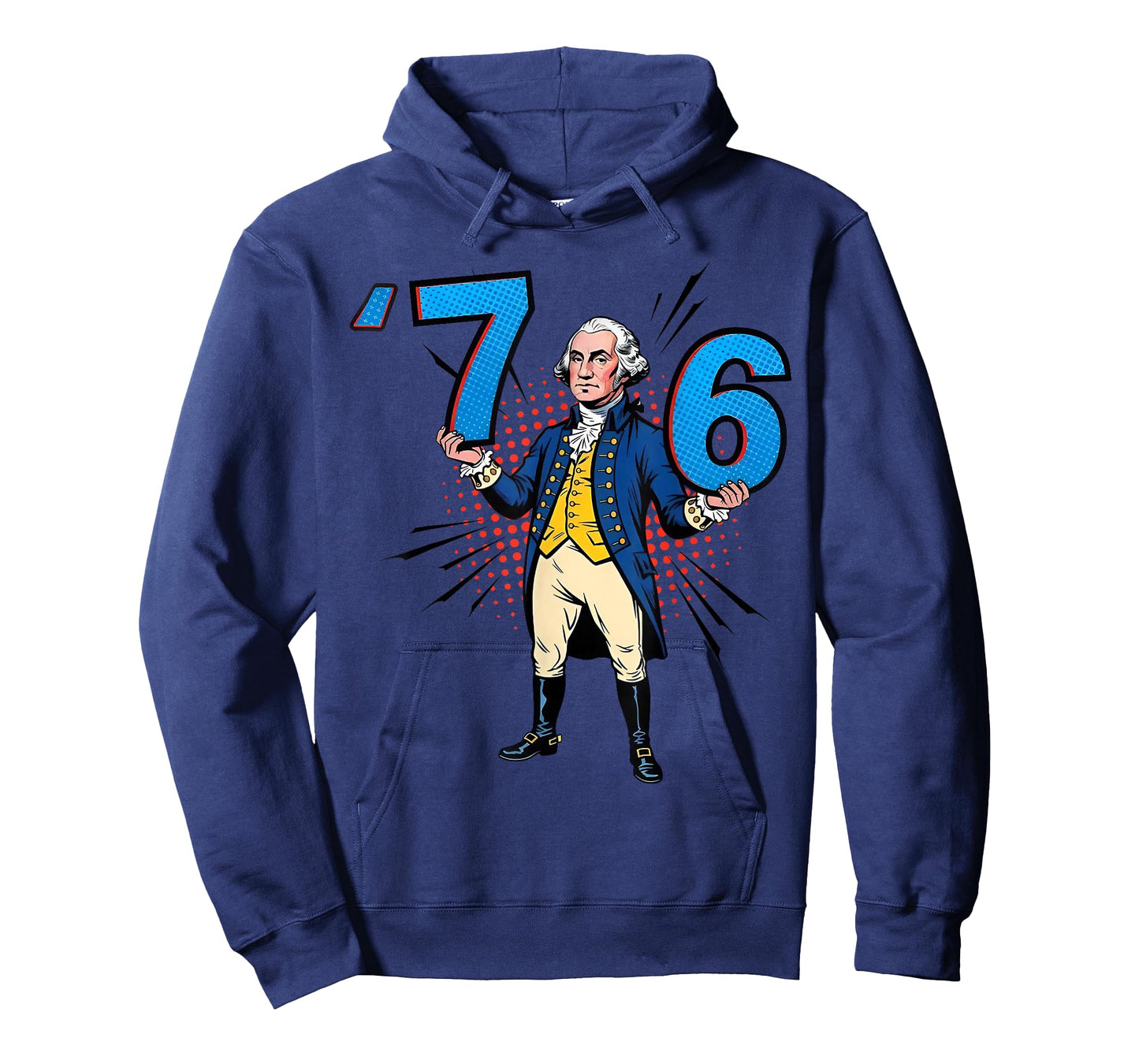 George Washington 76 Yeeted Six Seven T-Shirt