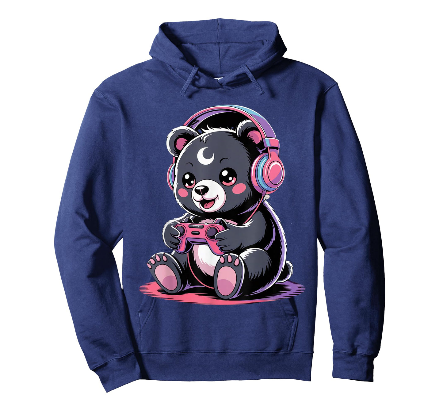 Gamer Bear Video Game Kawaii Goth Girl Clothes Pink Goth T-Shirt