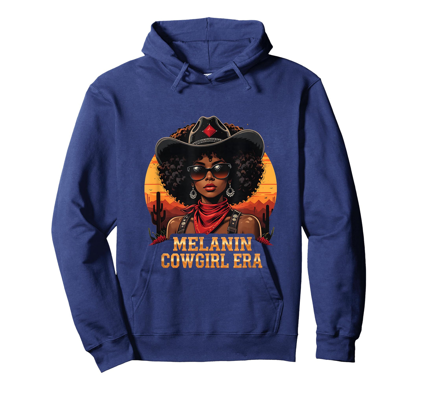 Melanin Cowgirl Era African American Cowgirl Western T-Shirt