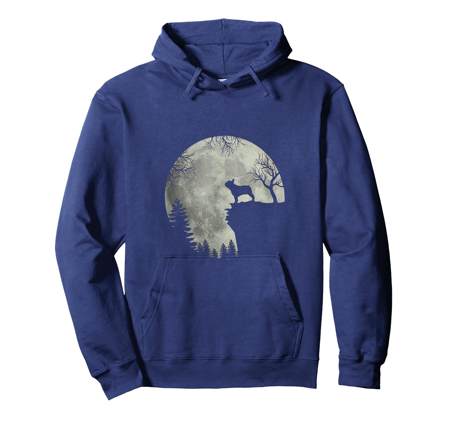 French Bulldog Dog and Moon Shirt Halloween Costume T-Shirt