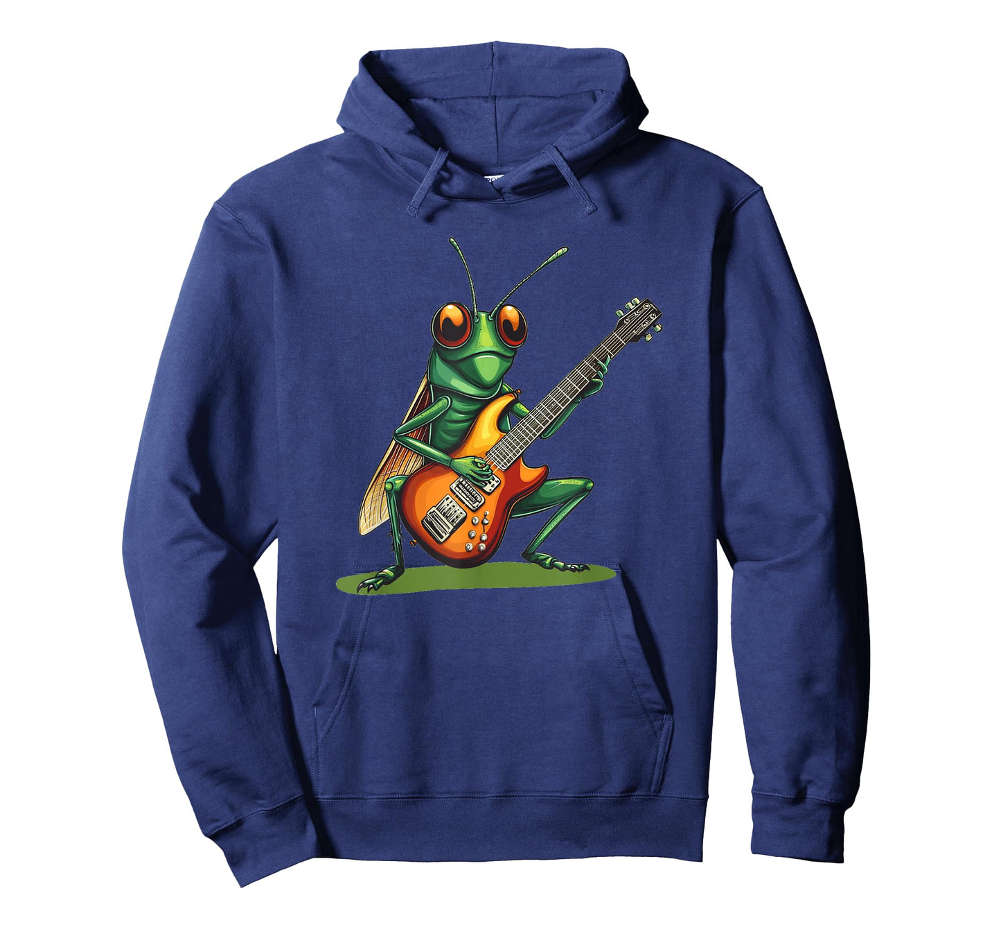 Rocking Insect Costume for Electric Guitar and Grasshopper T-Shirt