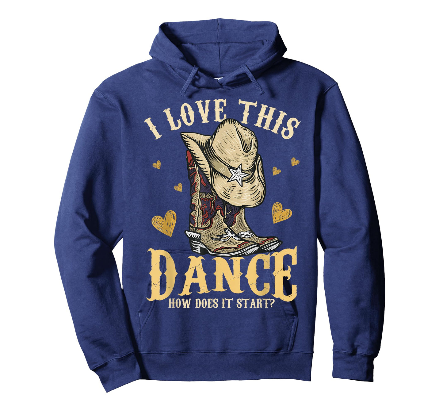 How Does This Dance Start Funny Cowboy Line Dancer Country T-Shirt