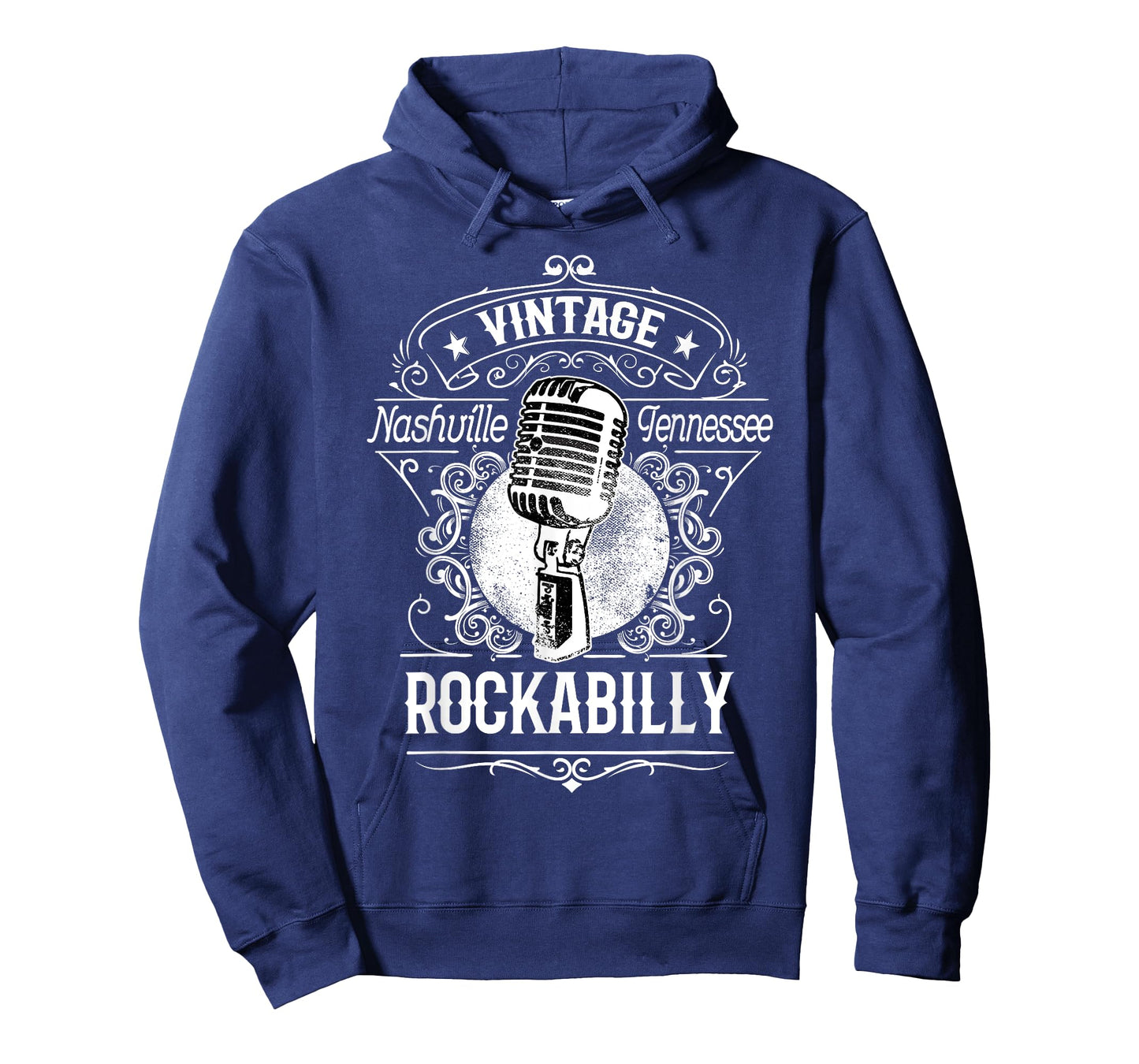 Rockabilly Greaser Vintage Nashville Tee Retro Tennessee T-Shirt