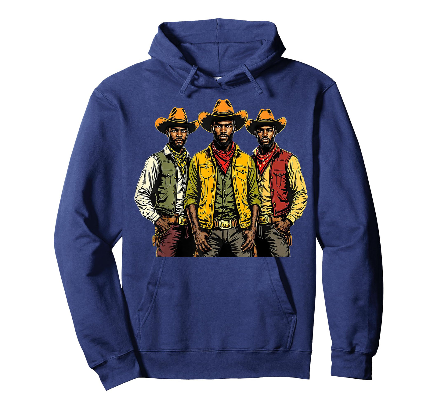 African American Cowboy Black Men Country Western Rodeo T-Shirt