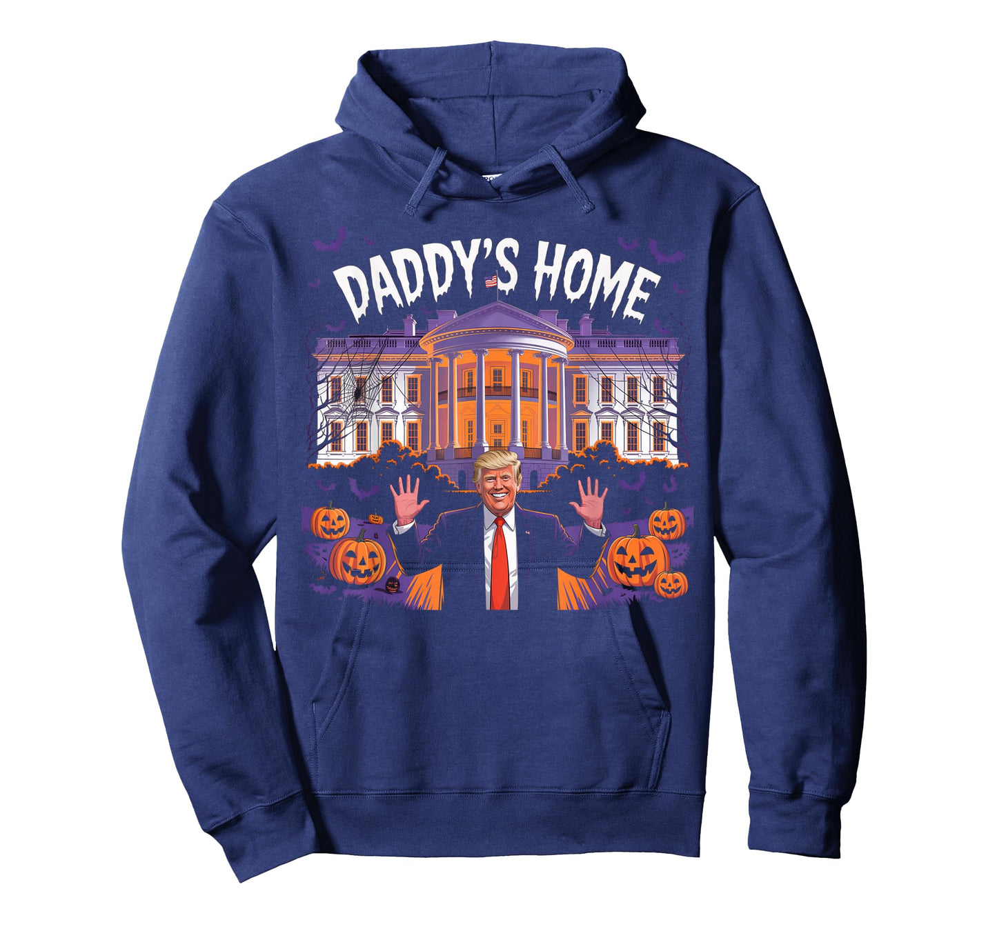 Funny Halloween Trump 2025 Daddy's Home White House USA T-Shirt