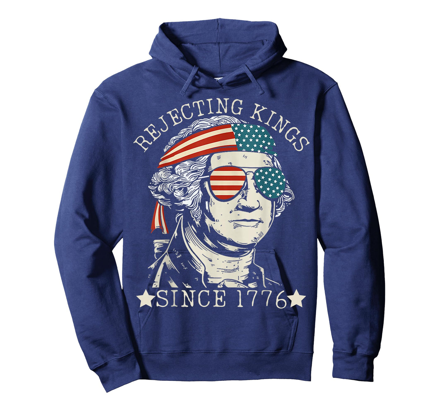 Rejecting Kings Since 1776 We The People george washington T-Shirt