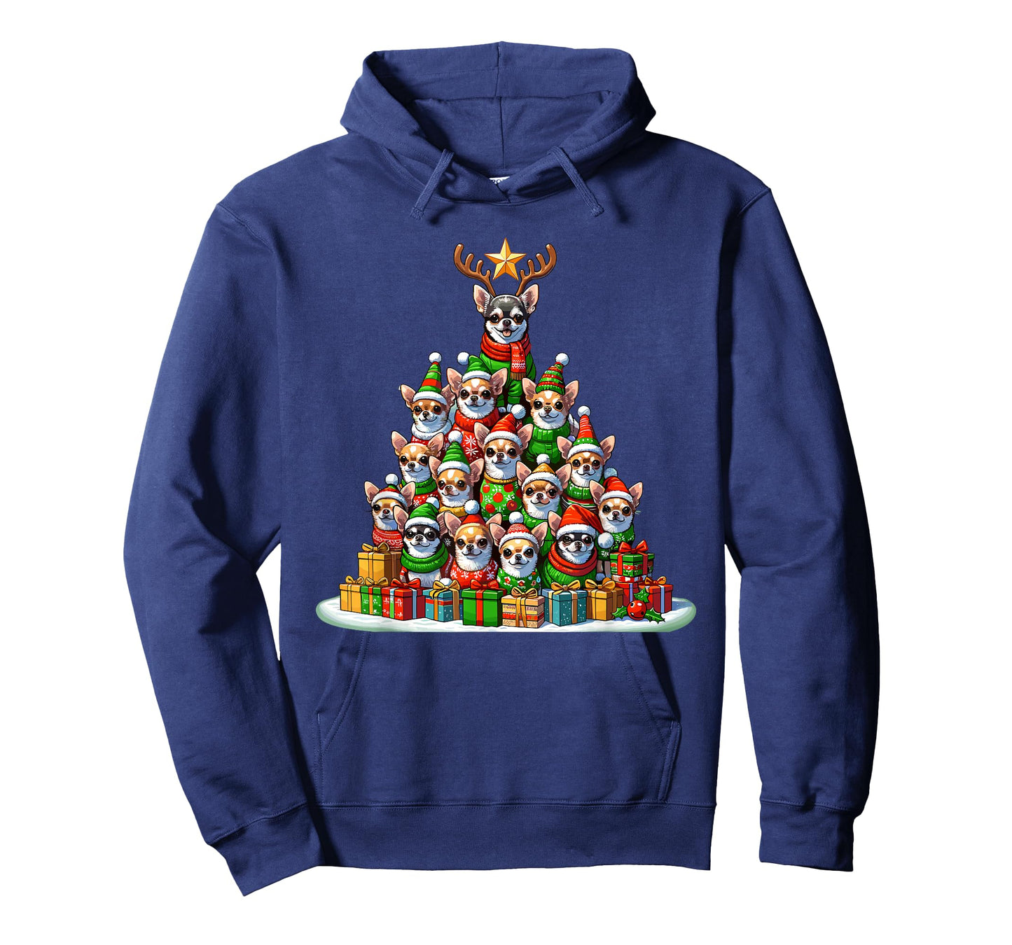 Christmas Tree Chihuahua Chihuahuas Chi T-Shirt