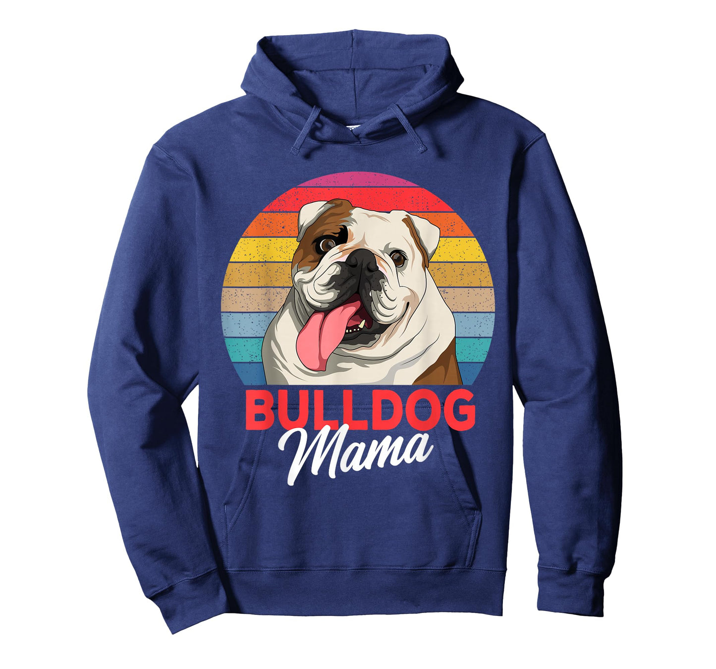 English Bulldog Mama Bully Dogs T-Shirt