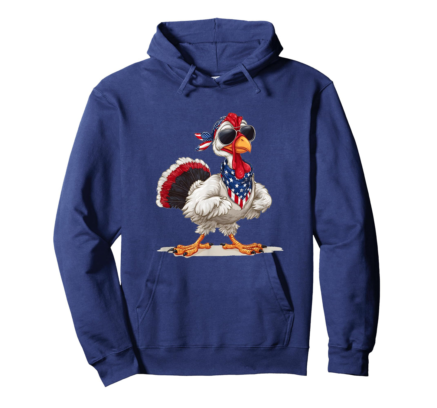 Cartoon Turkey Thanksgiving Look for Cool Sunglasses Fans T-Shirt