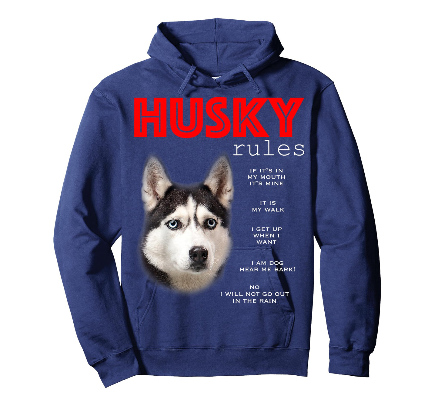 Funny Rules for the Owner of a Siberian Husky T-Shirt