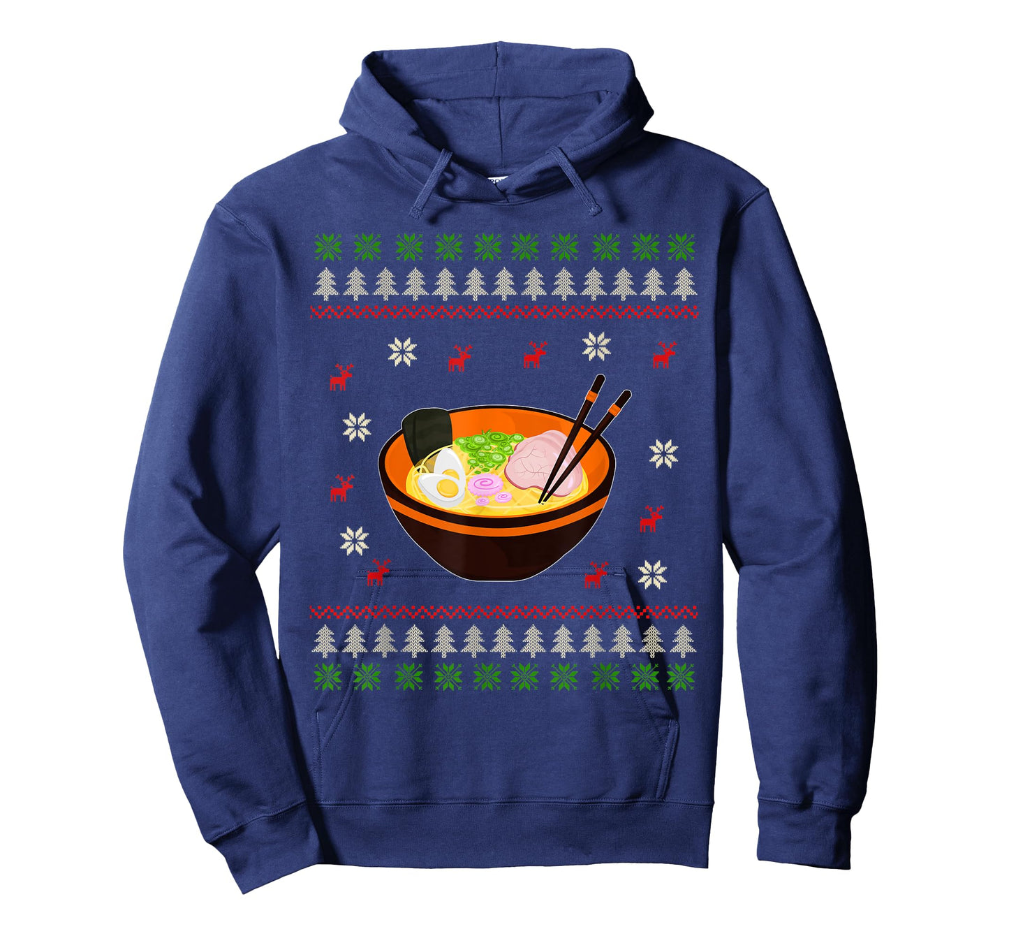 Ugly Christmas Ramen Noodle Anime Kawaii Japanese Ramen Bowl T-Shirt