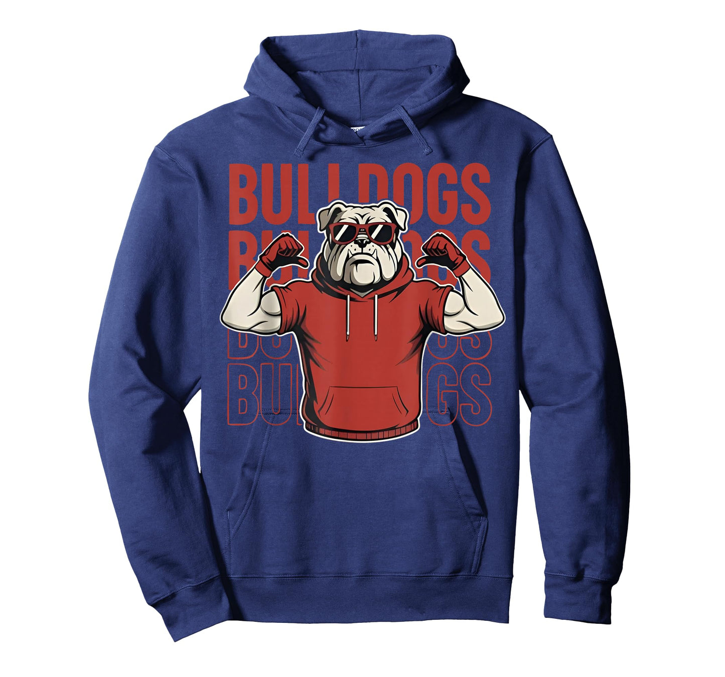 Vintage Cool Bulldog Name Pride Gift for Men Women Kid T-Shirt