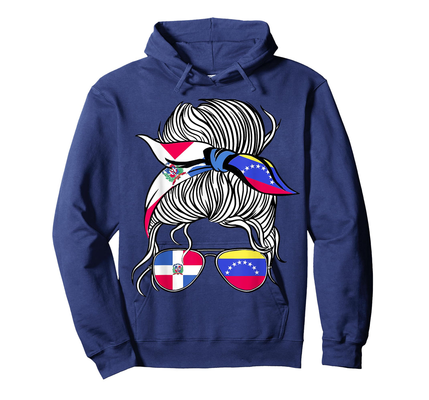 Dominican Republic Flag Venezuela Grown Women Girl Country T-Shirt