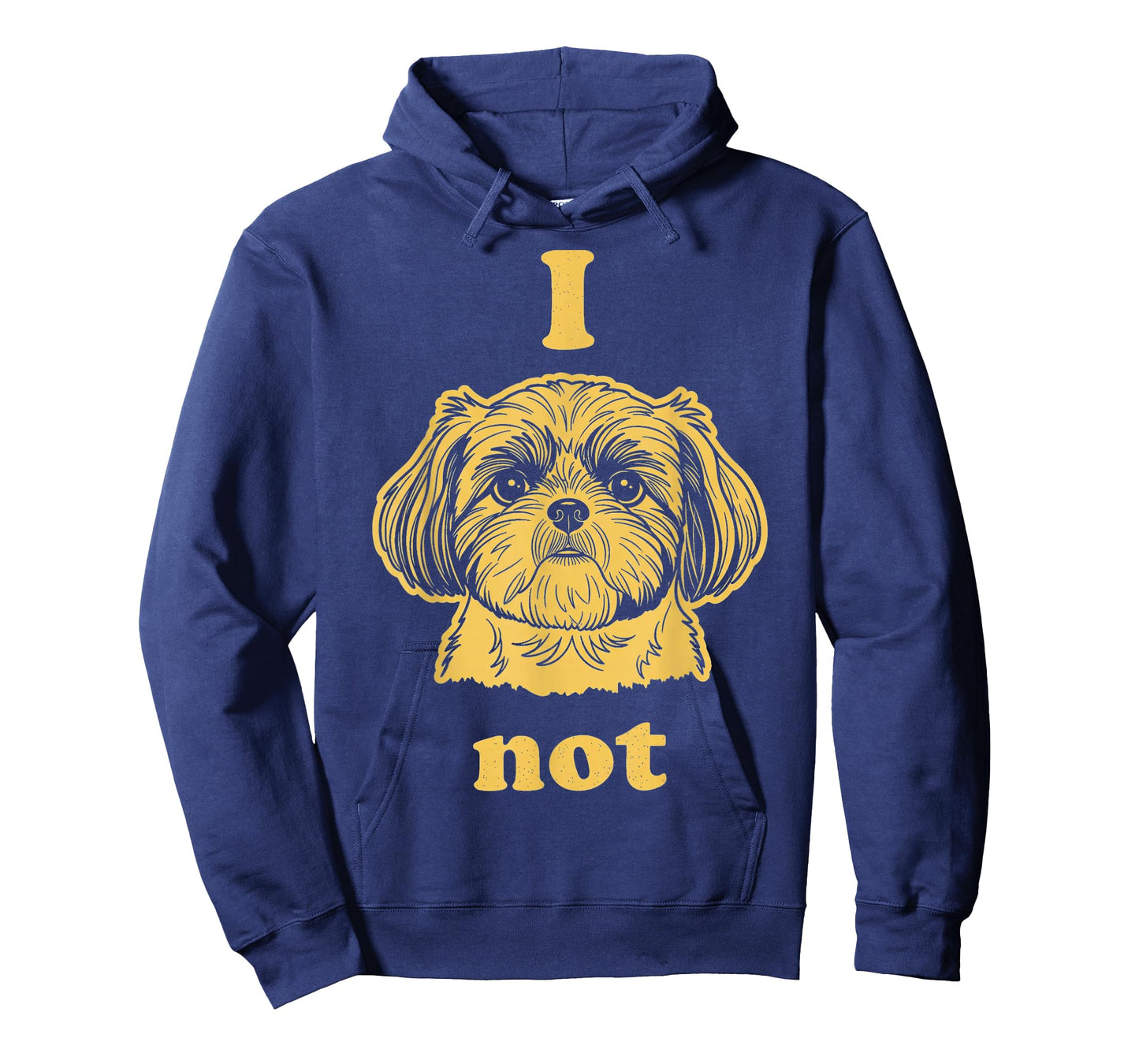 Cute Shih Tzu Dog Lover Vintage Graphic Tee Men T-Shirt
