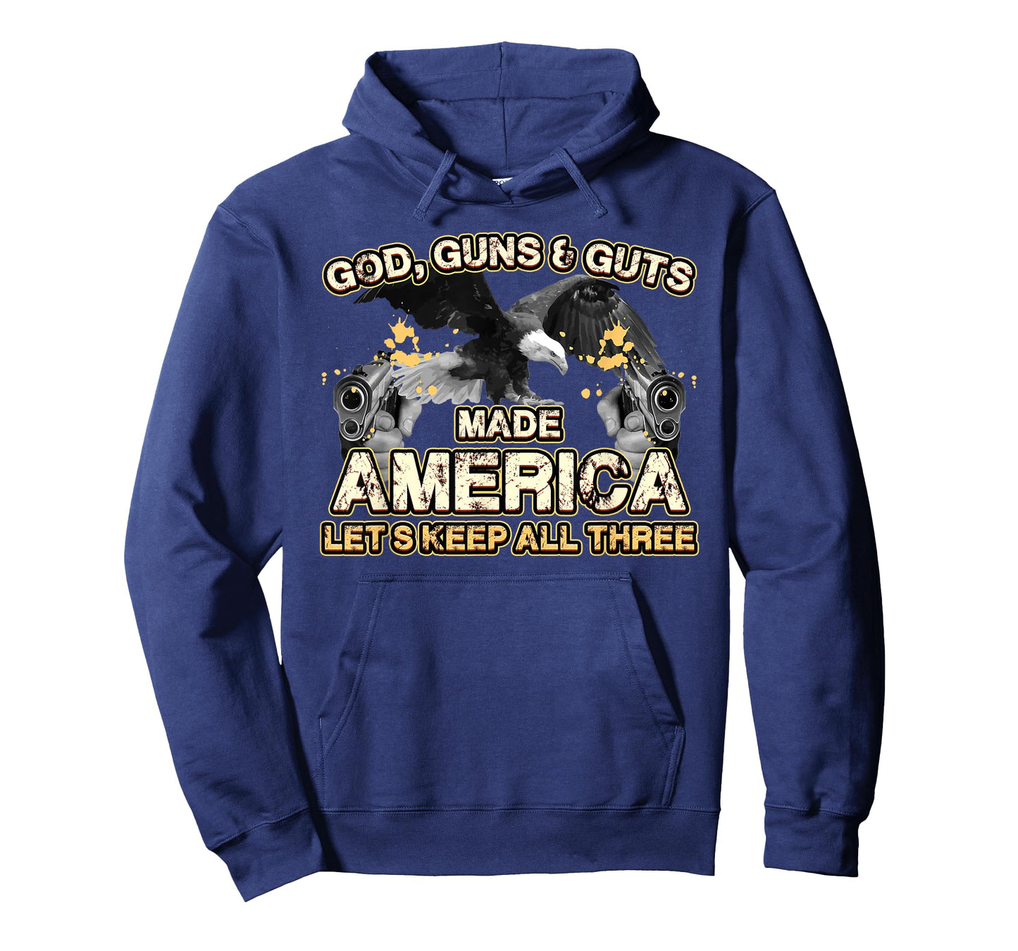 God Guns Guts Made America Lets Keep Three Independence T-Shirt