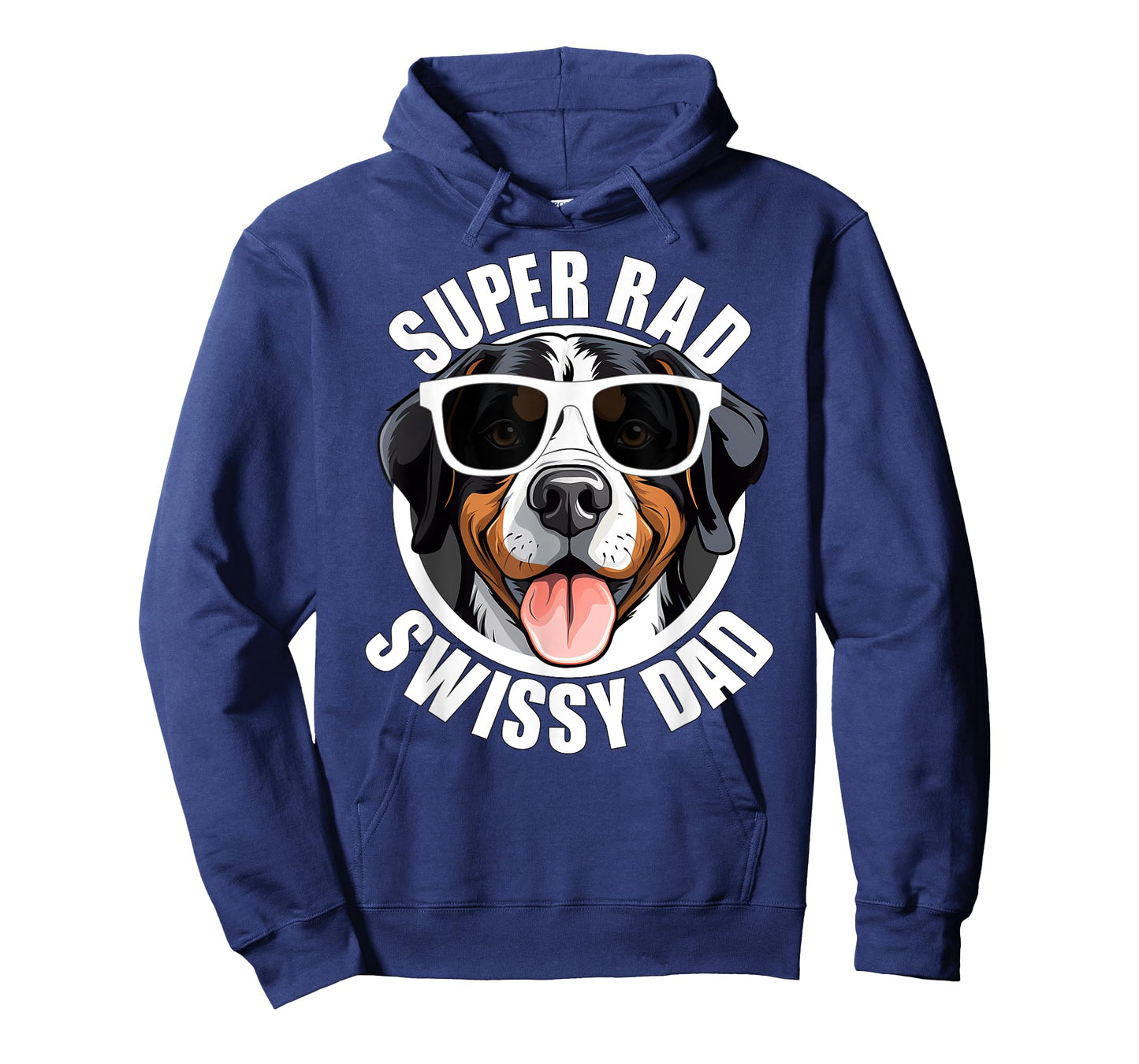 Greater Swiss Mountain Dog Swissy Dad Cute Puppy Father Men T-Shirt