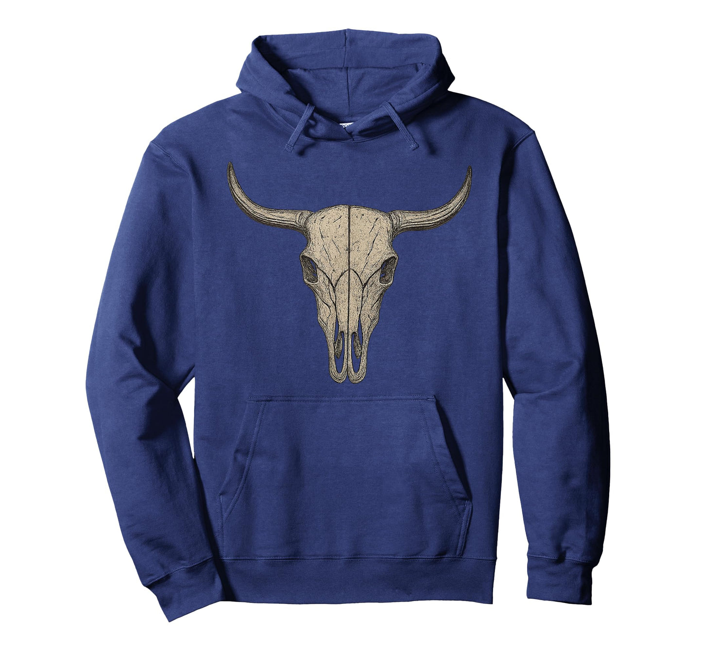 Bull Skull Vintage Western Cow Skull Cowboy Rodeo T-Shirt