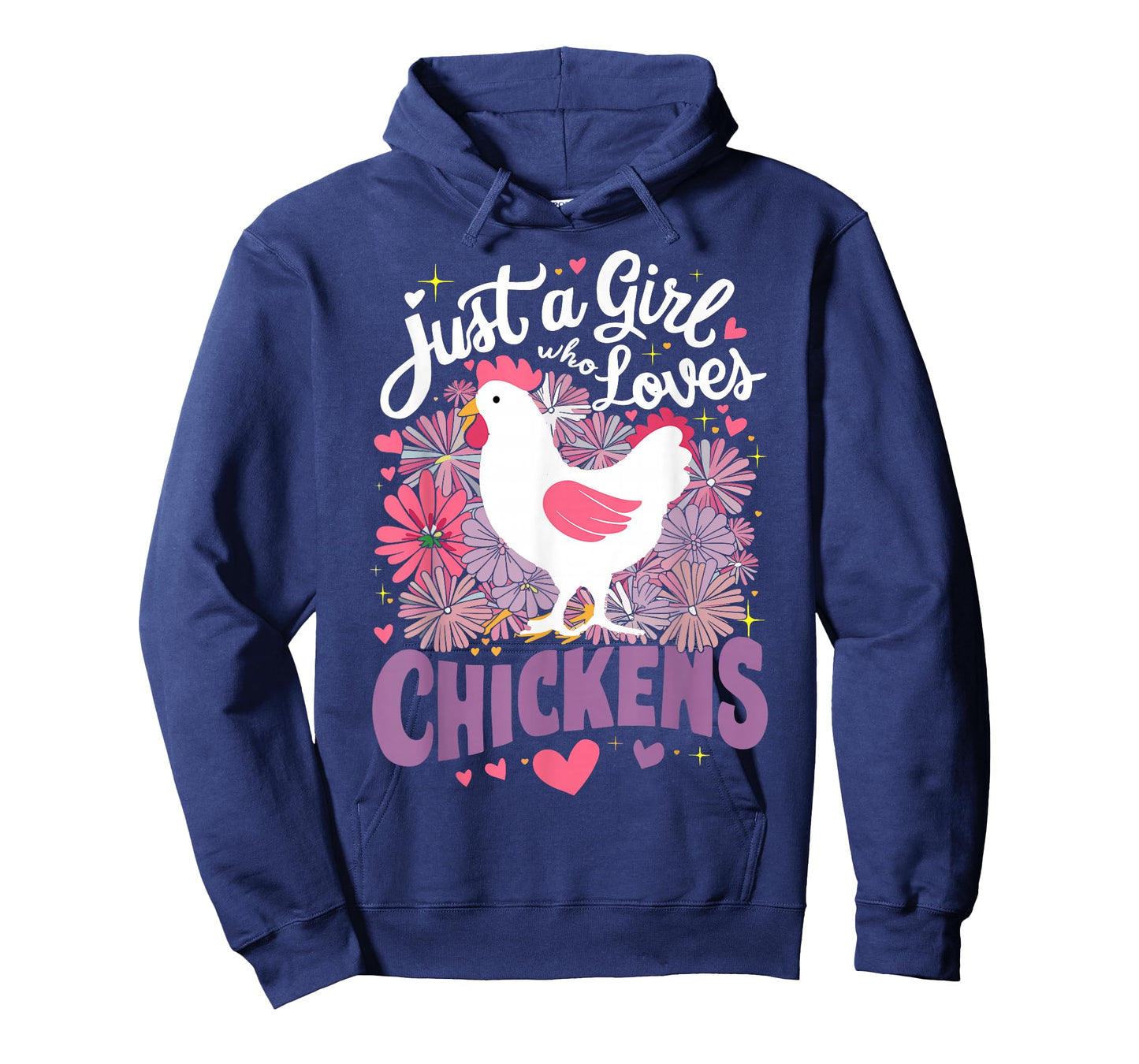 Just A Girl Who Loves Chickens Chicken T-Shirt