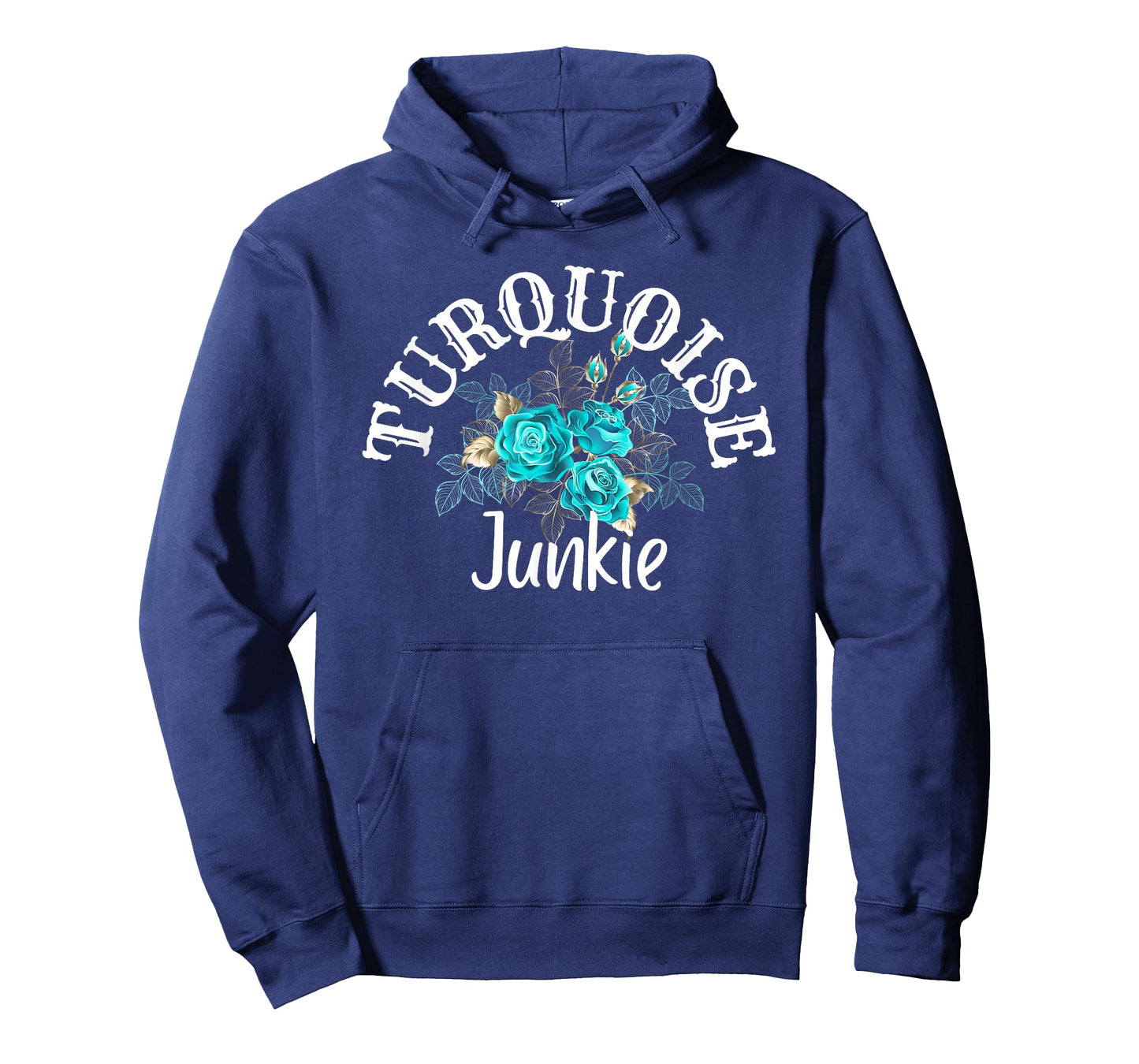 Teal Turquoises Junkie Country Boho Roses Fashion Western T-Shirt