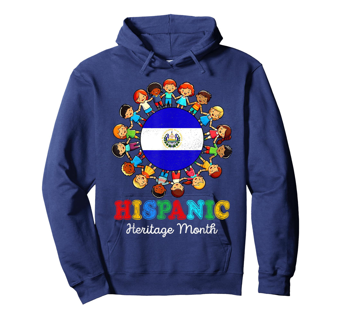 Hispanic Heritage Month El Salvador for Kid Boy Girl Toddler T-Shirt