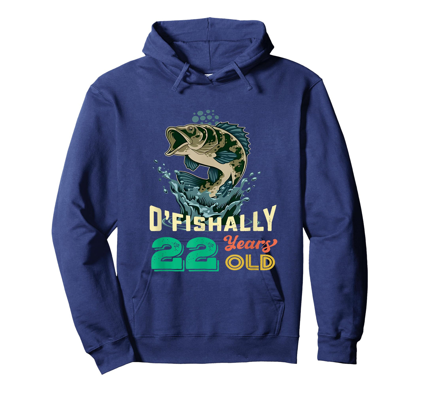 O'fishally 22 years old 22nd Birthday Fishing - Funny Fisher T-Shirt