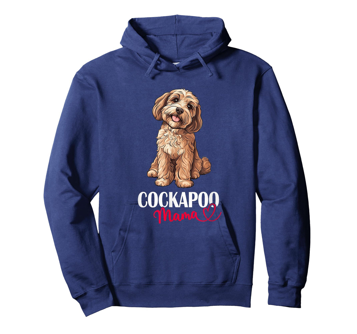 Womens Cute Illustration for Owners Lovers Mom Cockapoo Mama T-Shirt