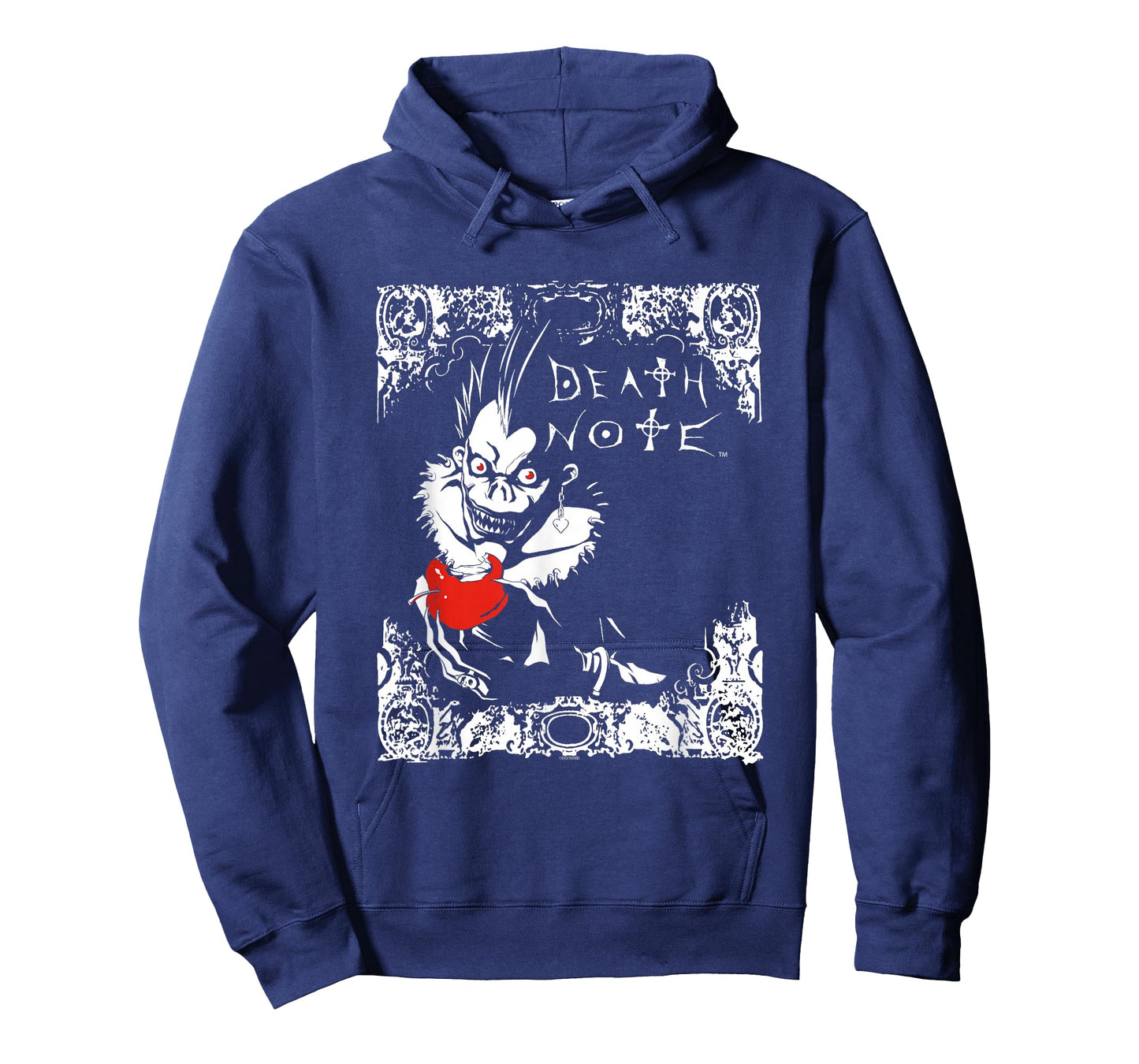 Death Note Ryuk Apple and Logo Filigree Anime T-Shirt