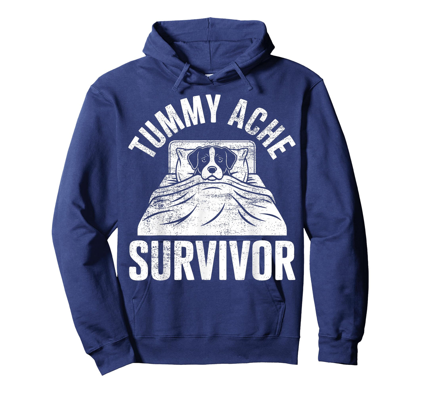 Tummy Hurts Dog Stomach Ache Survivor T-Shirt