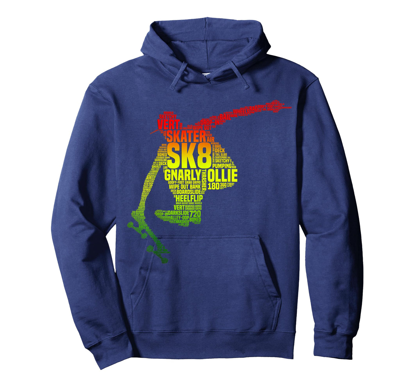 Skateboard Shirts for Boys Skater Slang Retro Skaterboarding T-Shirt